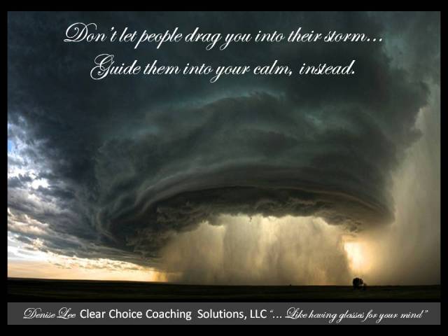 Calm versus Storms